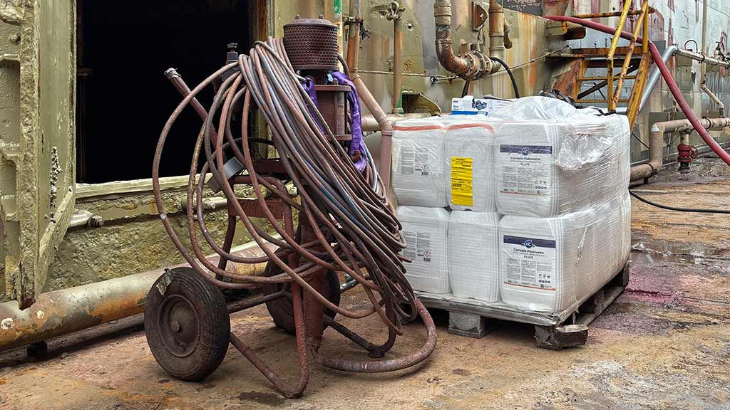 nC Corrosion Passivator Fluid - Floating dry dock
